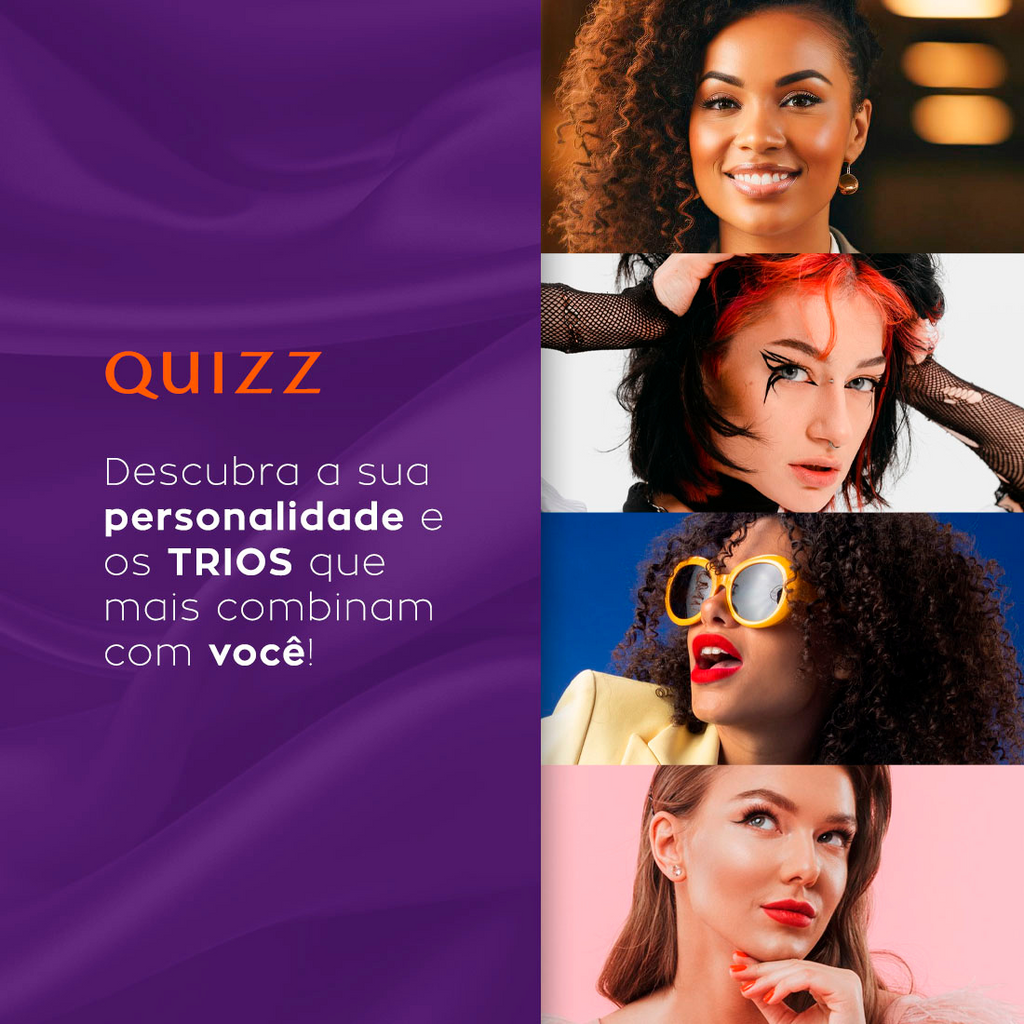Qual é a sua vibe? Faça o Quiz e encontre os Trios ideais para você!