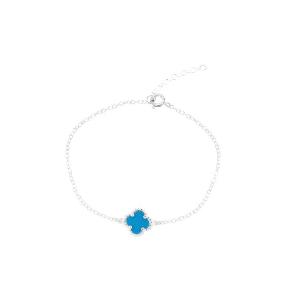 Pulseira Trevo Azul