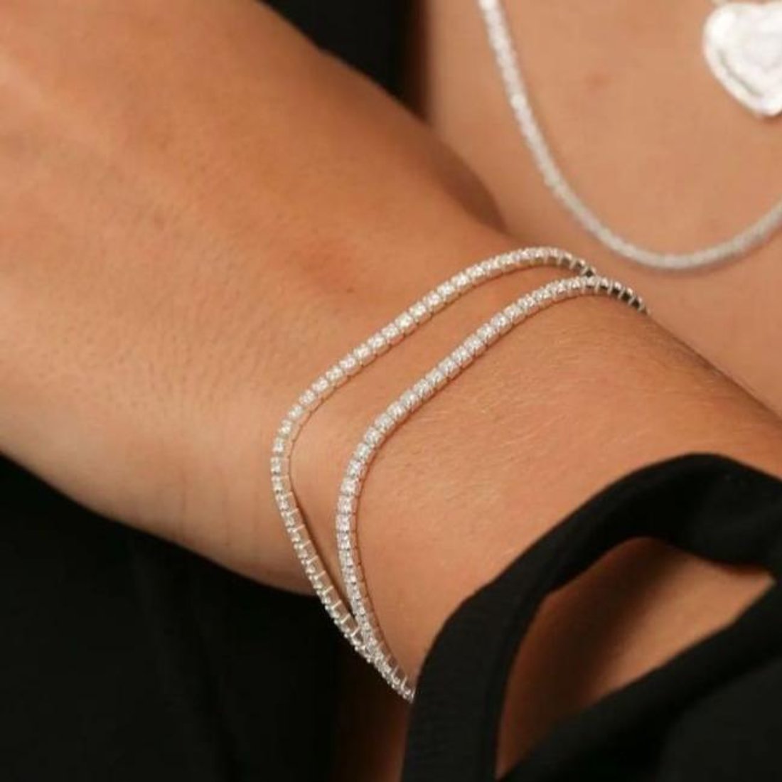 Pulseira Pedras Cravejadas