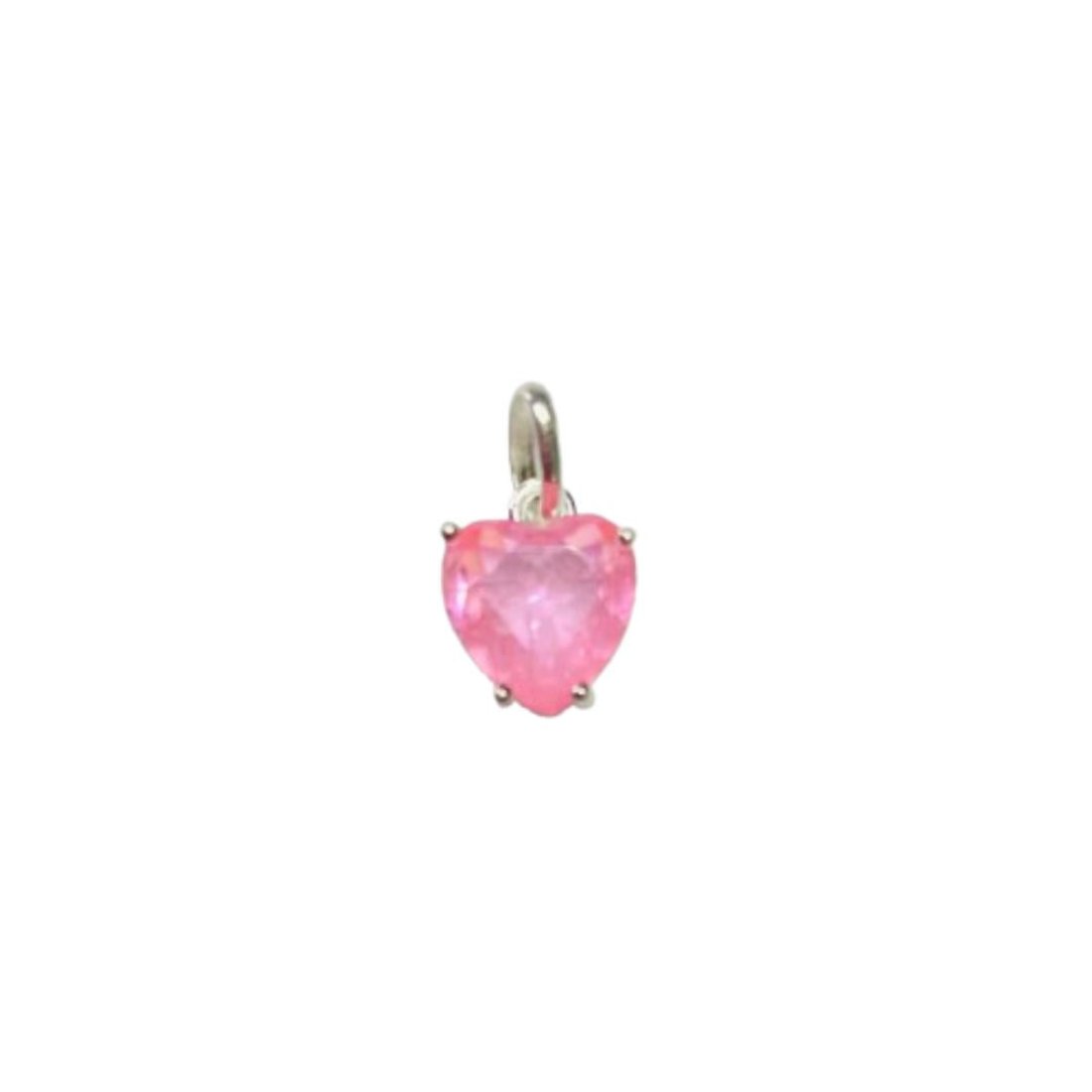Pingente Coração Fusion Rosa