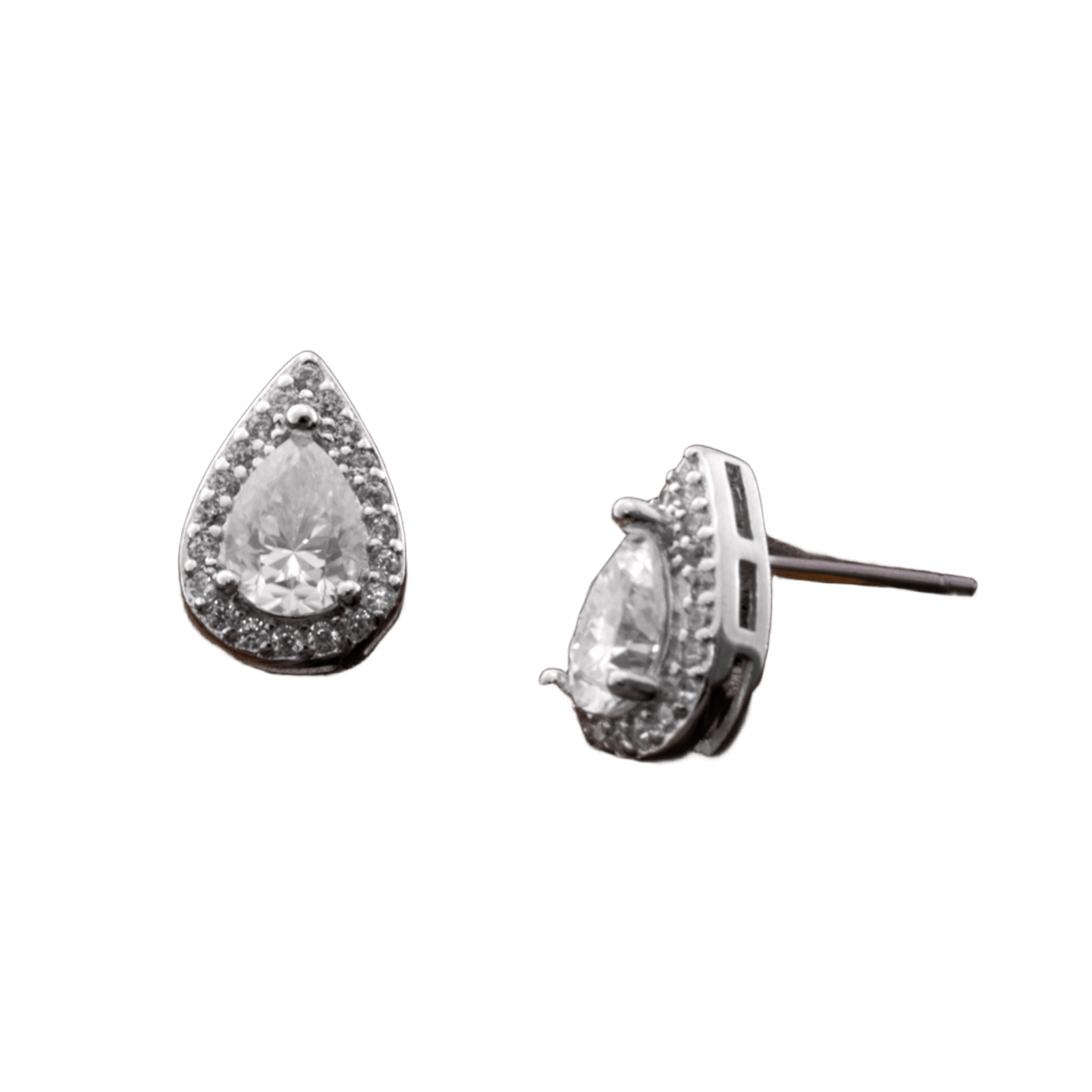 Brinco Gota Moissanite