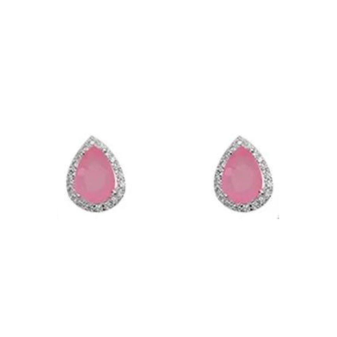 Brinco Gota Fusion Rosa