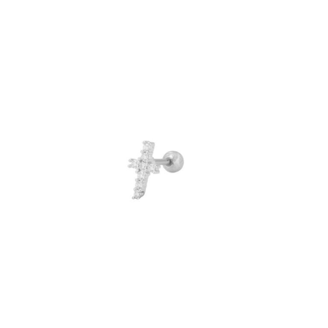 Brinco Piercing Cruz