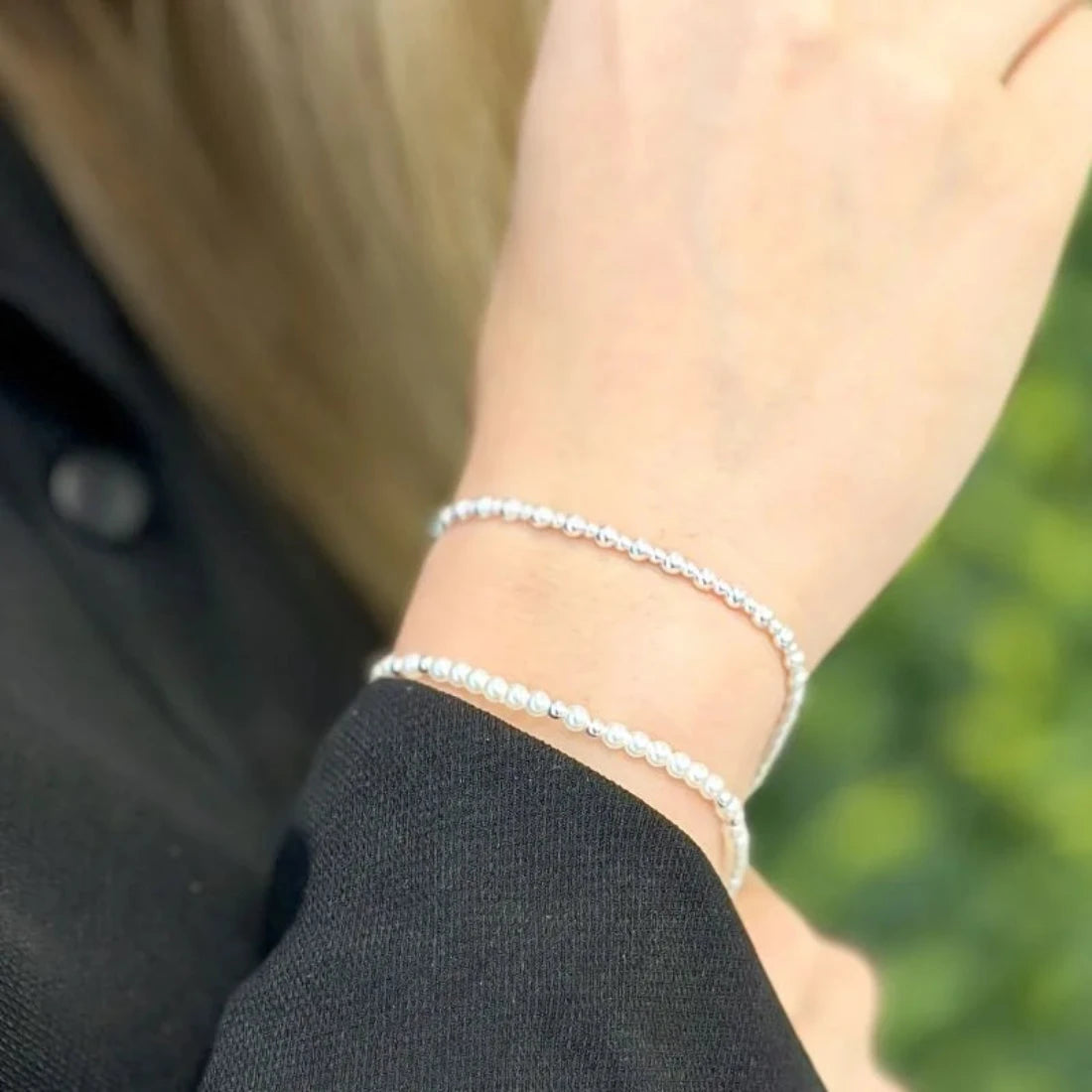 Pulseira Bolinhas em Prata 925